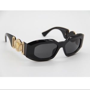NEW VERSACE VE4425U GB1/87 MEDUSA VERSACE SUNGLASSES MOD 4425U BLACK VE 4425U